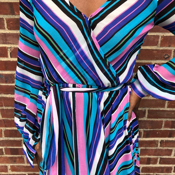 Multicolored Maxi Dress - Picture 5 of 5